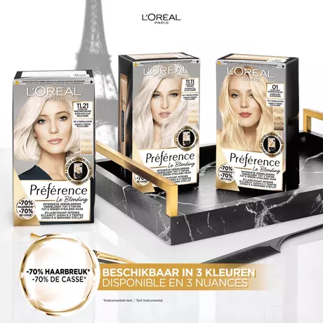 L'Oréal Paris Infinia Préférence Cool Haarverf 11.11 Ultra Light