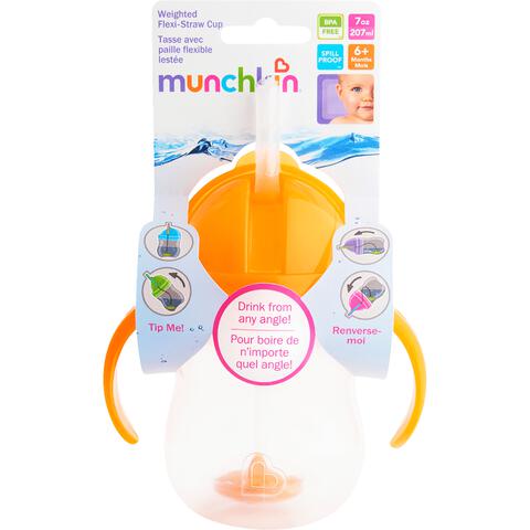 Munchkin Tip & Sip Straw Cup