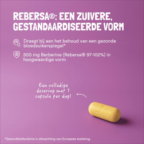 Yummygums Berberine Capsules 30 stuks