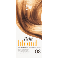 Etos Permanente Haarkleuring 08 Licht Blond 120 ML