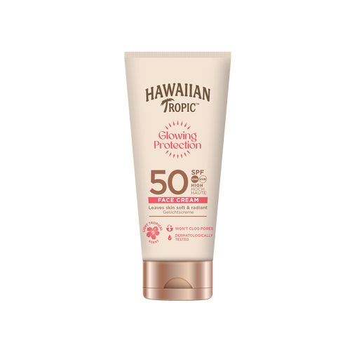 Hawaiian Tropic Glowing Protection Face Cream SPF50 50 ML