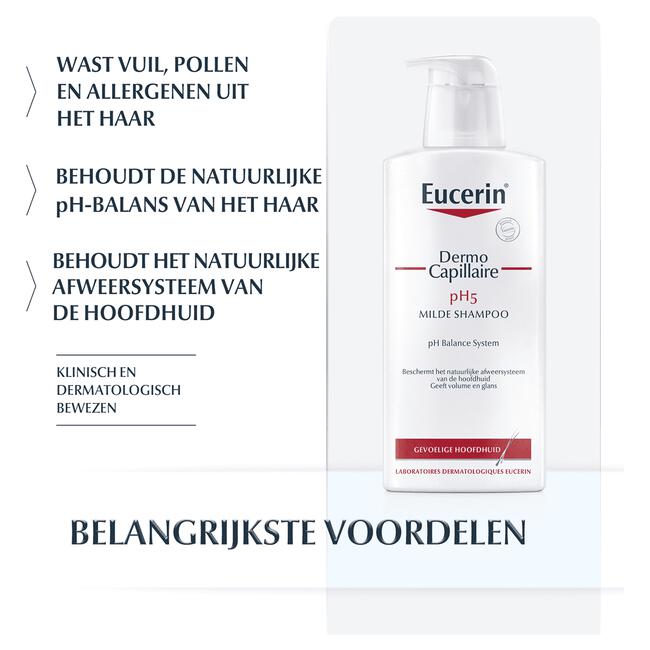 Eucerin pH5 DermoCapillaire Milde Shampoo 400 ML