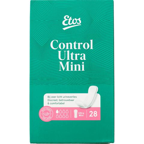 Etos Control Incontinentieverband Ultra Mini 28 stuks