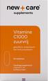 New Care Vitamine C1000 Zuurvrij Tabletten 60 stuks