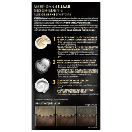Syoss Oleo Intense Permanente Haarkleuring 4-18 Mokkabruin/Mocca Chocolat