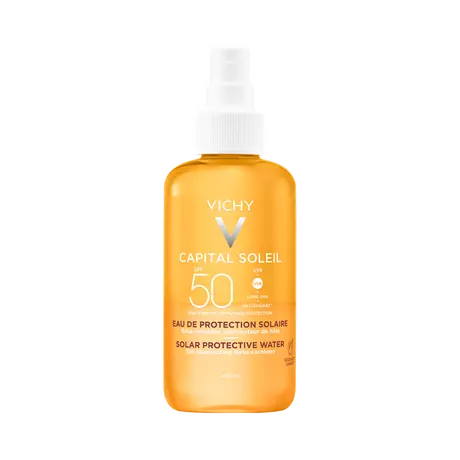 Vichy Capital Soleil Zonbeschermend&nbsp;Water Bruine Teint SPF50 200 ML