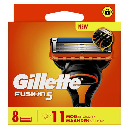 Gillette Fusion5 Navulmesjes 8 stuks