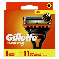 Gillette Fusion5 Navulmesjes 8 Stuks