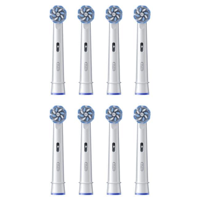 Oral-B Sensitive Clean Opzetborstels Wit - 8 Stuks
