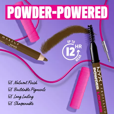 NYX Professional Makeup The Brow Powder Soft Brown