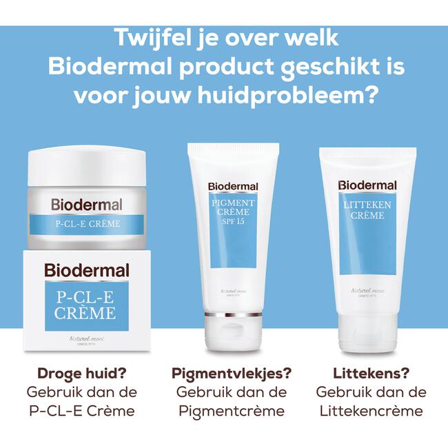 Biodermal P-CL-E Dag- en Nachtcrème 50 ML