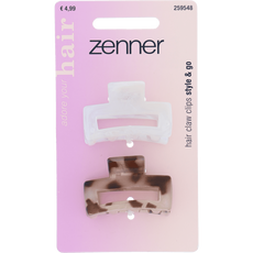 Zenner Haarklem Gebroken Wit/Bruin 2X