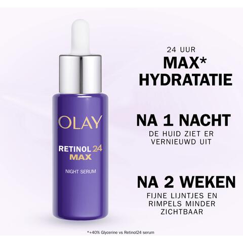 Olay Retinol24 MAX Hydraterend Nachtserum 40 ML