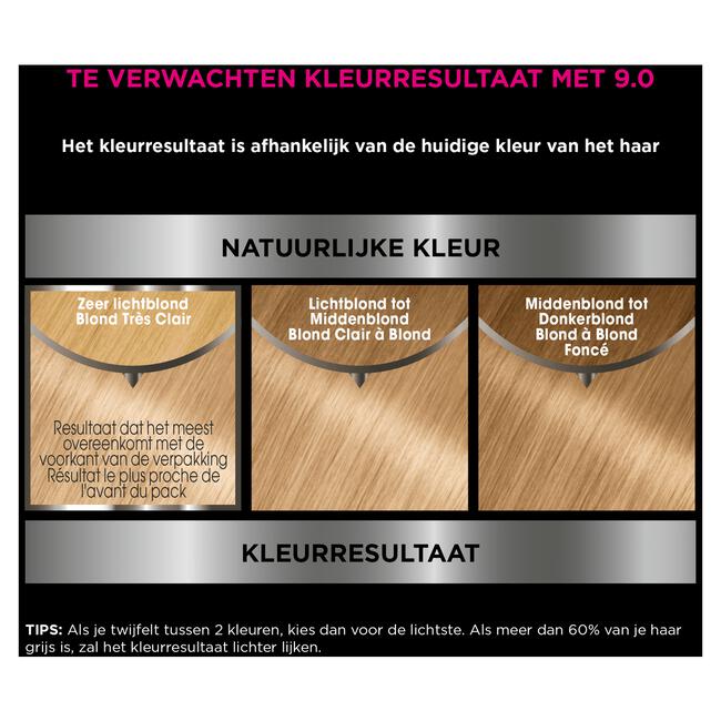 Garnier Olia Permanente Haarverf 9.0 Zeer Licht Blond