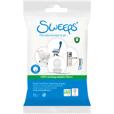 Sweeps Antibac Multi Surface Wipe Mini 15 stuks