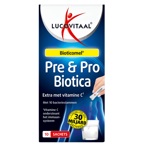Lucovitaal Pre & Probiotica Sachets 10 stuks