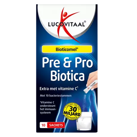 Lucovitaal Pre & Probiotica Sachets 10 stuks