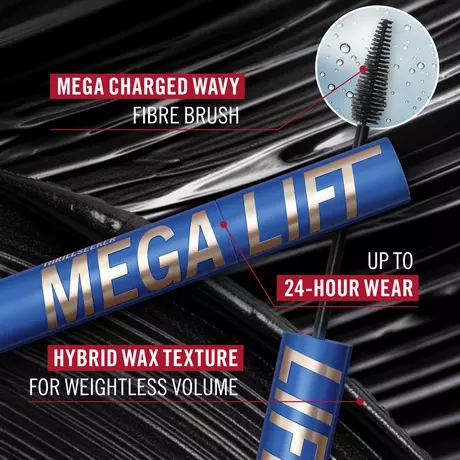 Rimmel London Thrill Seeker Mega Lift Mascara Waterproof 4 Zwart
