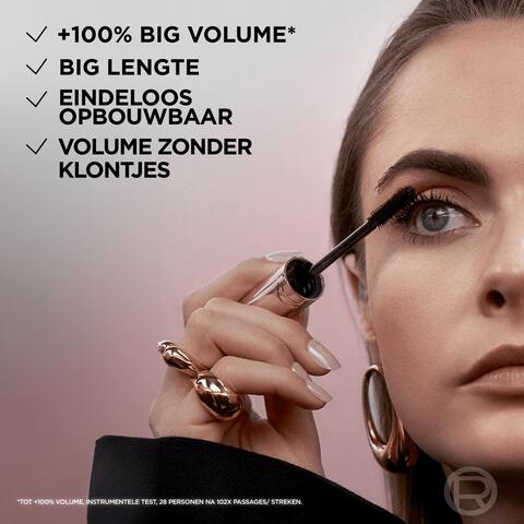 L'Oréal Paris Lash Paradise Big Deal Mascara Zwart