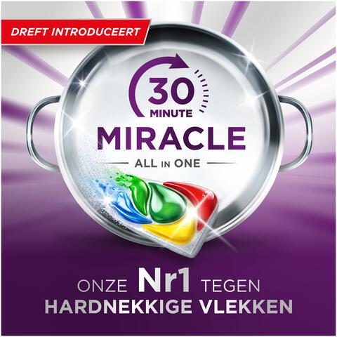 Dreft Platinum Miracle Vaatwastabletten 45 Stuks