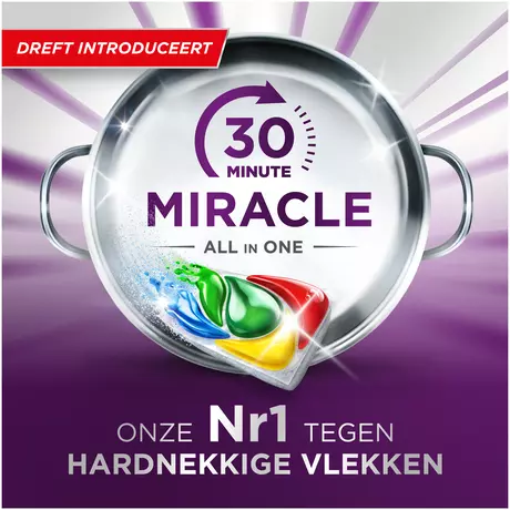 Dreft Platinum Miracle Vaatwastabletten 45 Stuks