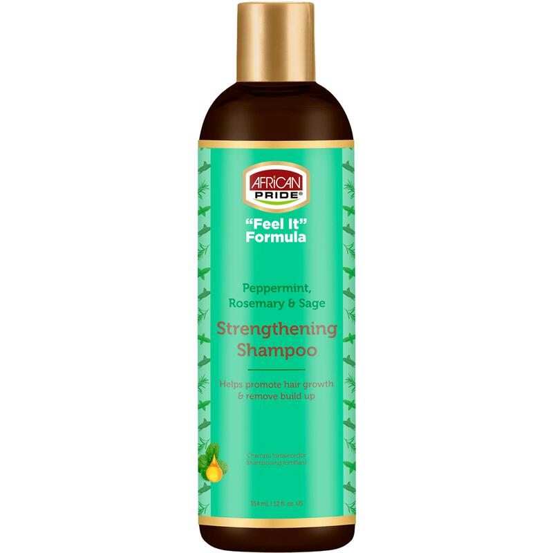 African Pride Peppermint, Rosemary en Sage Versterkende Shampoo 354 ML