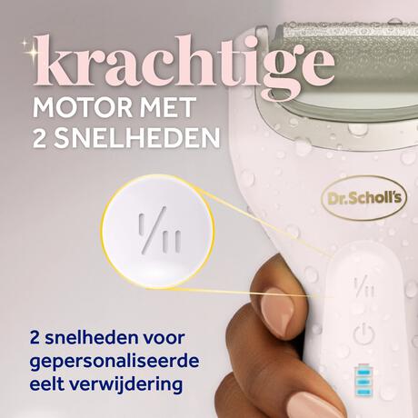 Dr.Scholl's Pedi Perfect Elektrische Voetvijl met Nano Technologie