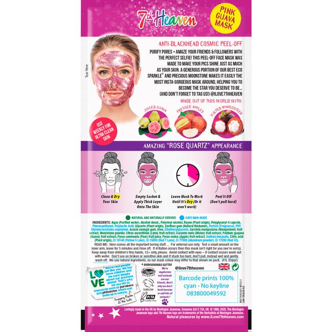 Montagne Jeunesse Stard Cosm Rose Peel Off Masker