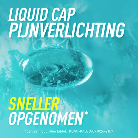 Advil Reliva Liquid 200 MG Ibuprofen voor Pijn en Koorts Capsules 20 stuks