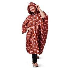 ETOS 3 in 1 regenponcho roze bruin
