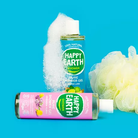 Happy Earth 100% Natuurlijke Cedar Lime Douchegel 300 ML