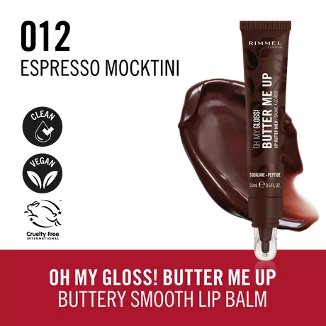 Rimmel Oh My Gloss! Butter Me Up 012 Espresso Mocktini 15 ML