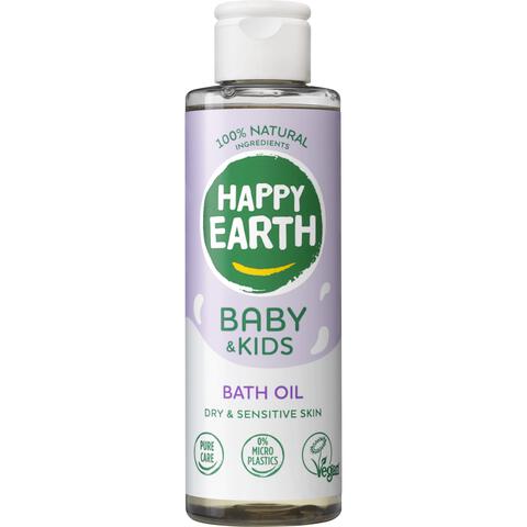 Happy Earth 100% Natuurlijke Baby & Kids Badolie 150 ML