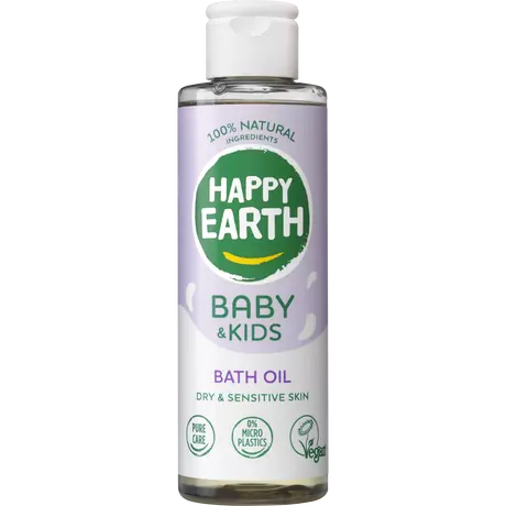 Happy Earth 100% Natuurlijke Baby & Kids Badolie 150 ML