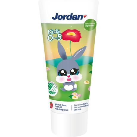 Jordan Tandpasta Kids 0-5 Jaar 50 ML