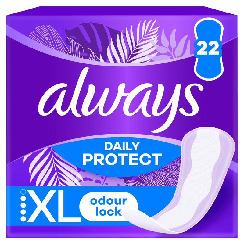 Always Inlegkruisjes Daily Protect Extra Long 22 stuks