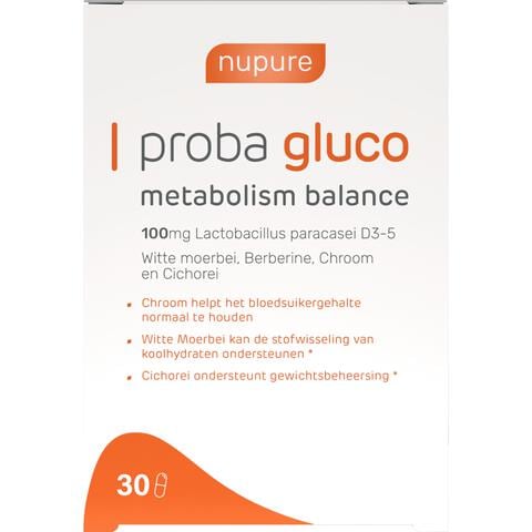 Nupure Proba Gluco Capsules 30 stuks