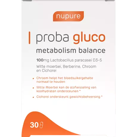 Nupure Proba Gluco Capsules 30 stuks