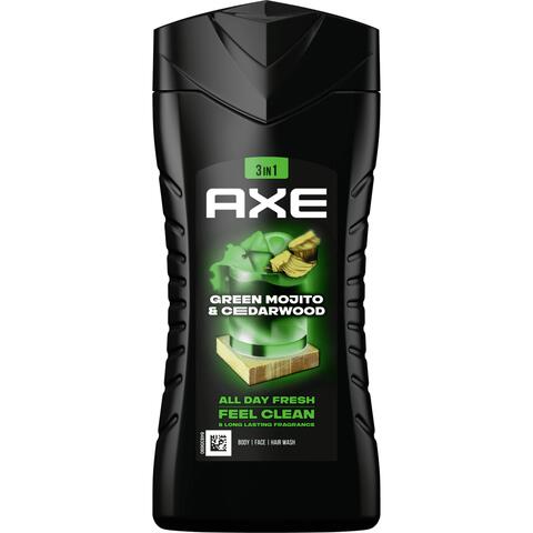 AXE Green Mojito & Cedarwood 3-in-1 Douchegel 250 ML