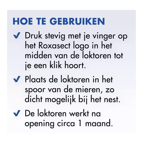 Roxasect Mierenloktoren 2 stuks