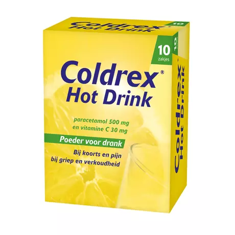 Coldrex Hot Drink bij Griep en Verkoudheid Sachets 10 stuks