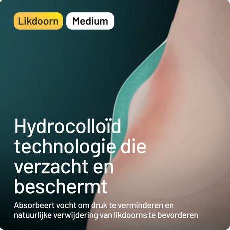 Compeed Likdoorn Pleisters Medium Pleisters 10 stuks