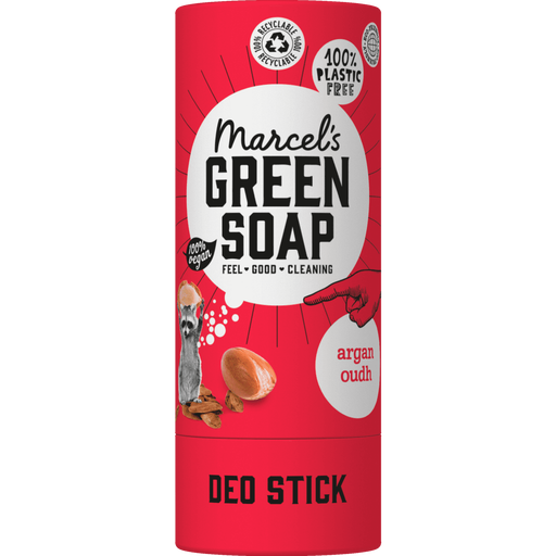 Marcel's Green Soap Argan & Oudh Deodorant Stick 40 gram