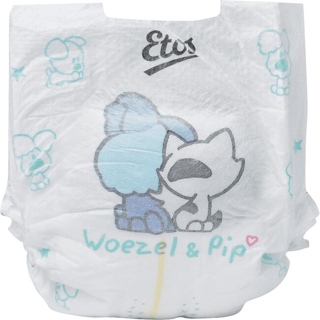 Dankbaar Bezit de ober Etos Woezel & Pip Luiers Mini Maat 2 3-6 kg 52 stuks 52 EA | Etos