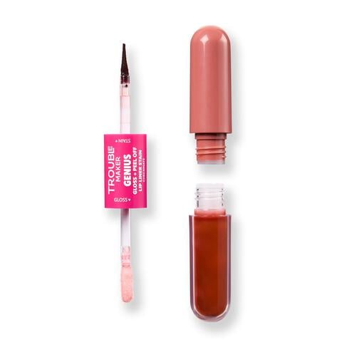 Trouble Maker Genius Peel-Off Lip Liner Stain And Gloss Checkmate