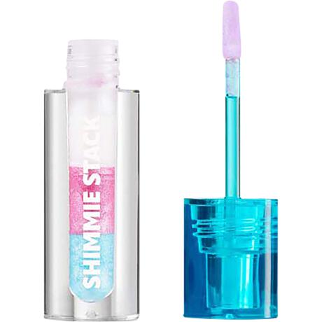 Trouble Maker Shimmie Lip Gloss Stack Unicorn Charlie Liliac