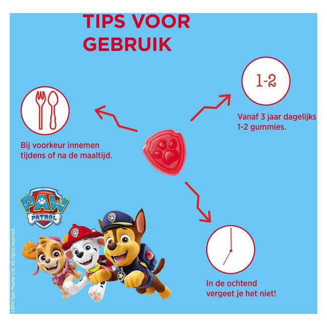 Dagravit Kids Xtra 3-5 jaar 120 gummies