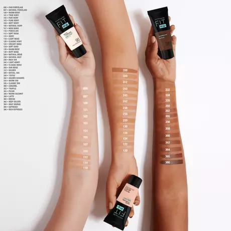 Maybelline New York Fit Me Matte + Poreless Foundation 362 Deep Golden