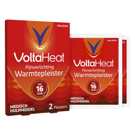 VoltaHeat Pijnverlichting Warmtepleister 2 stuks