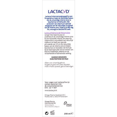 Lactacyd Kalmerende Wasemulsie Intieme Hygiëne 250 ML